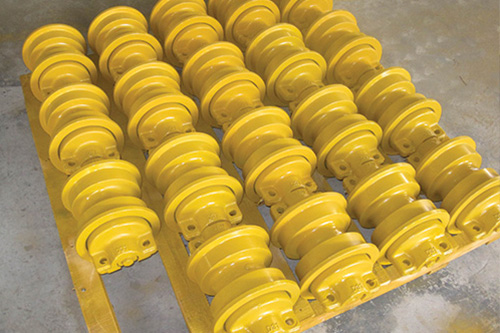 ENGIN TP strong style color b82220 komatsu strong d31 track roller